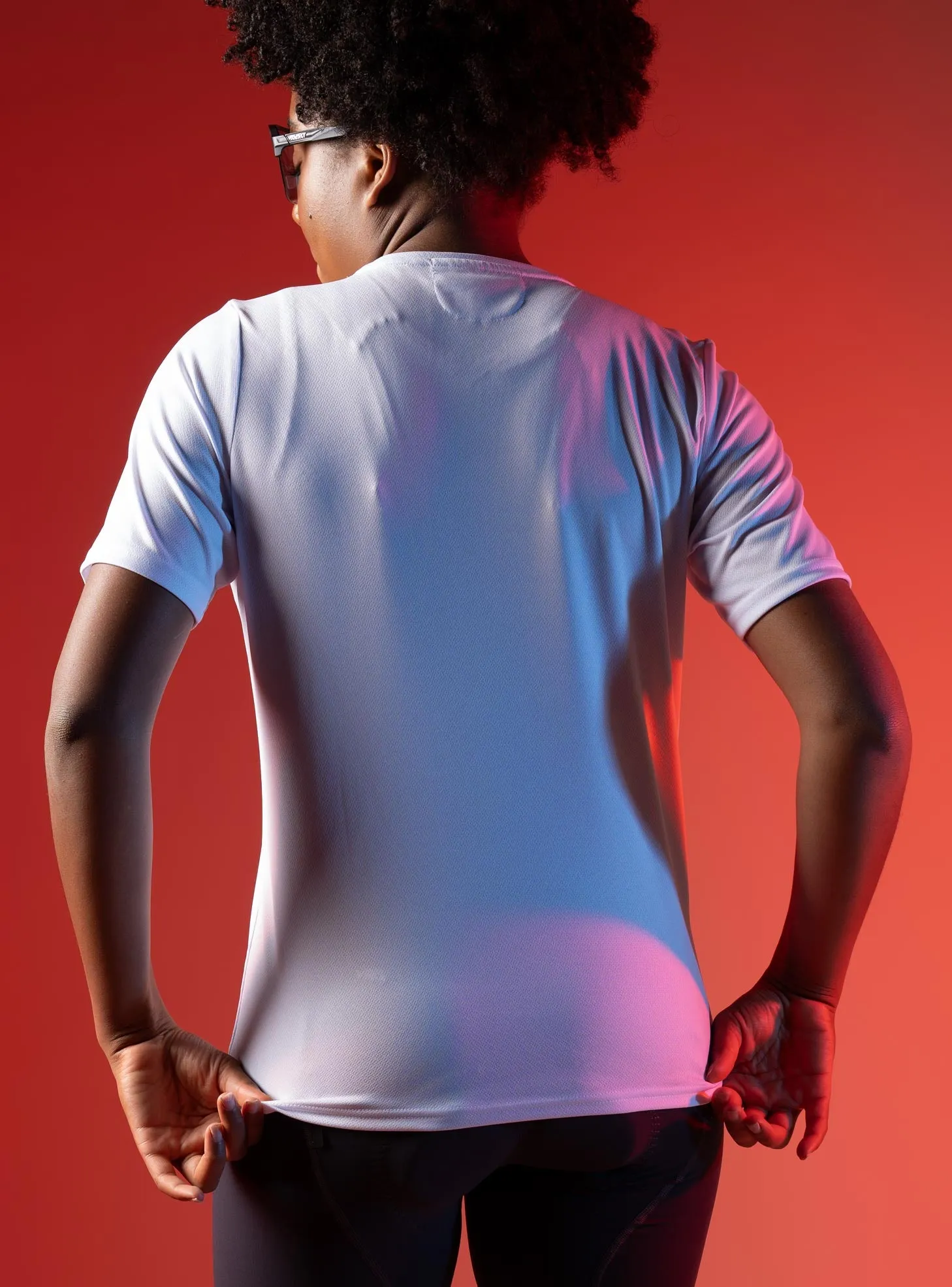 1201 VRG TECH TEE WHITE- WOMEN