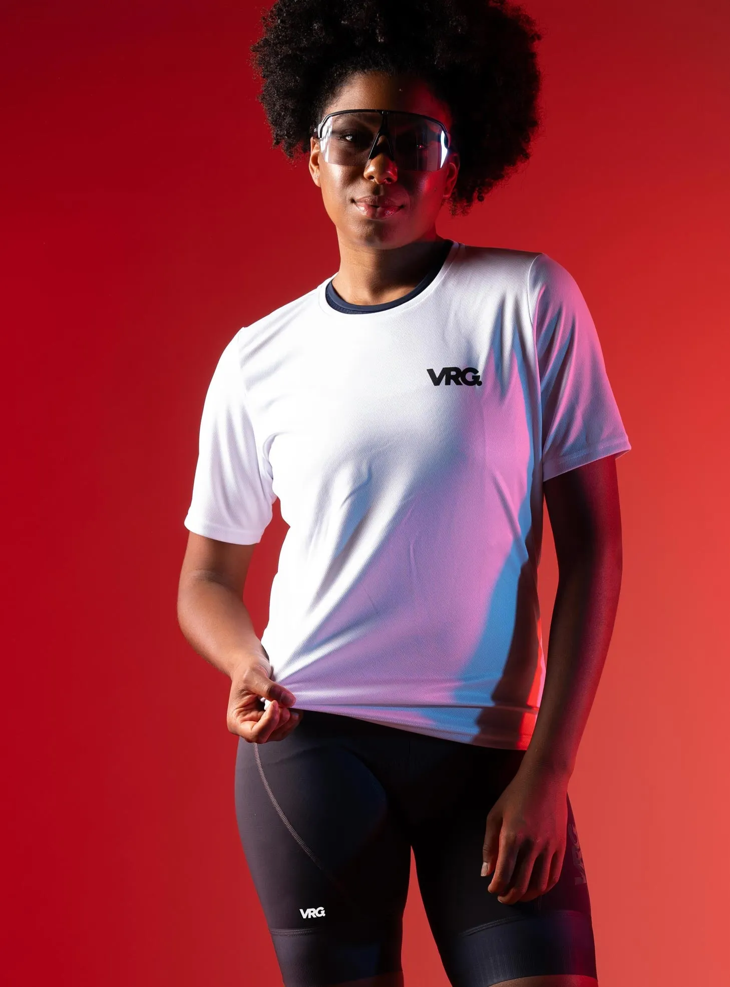 1201 VRG TECH TEE WHITE- WOMEN