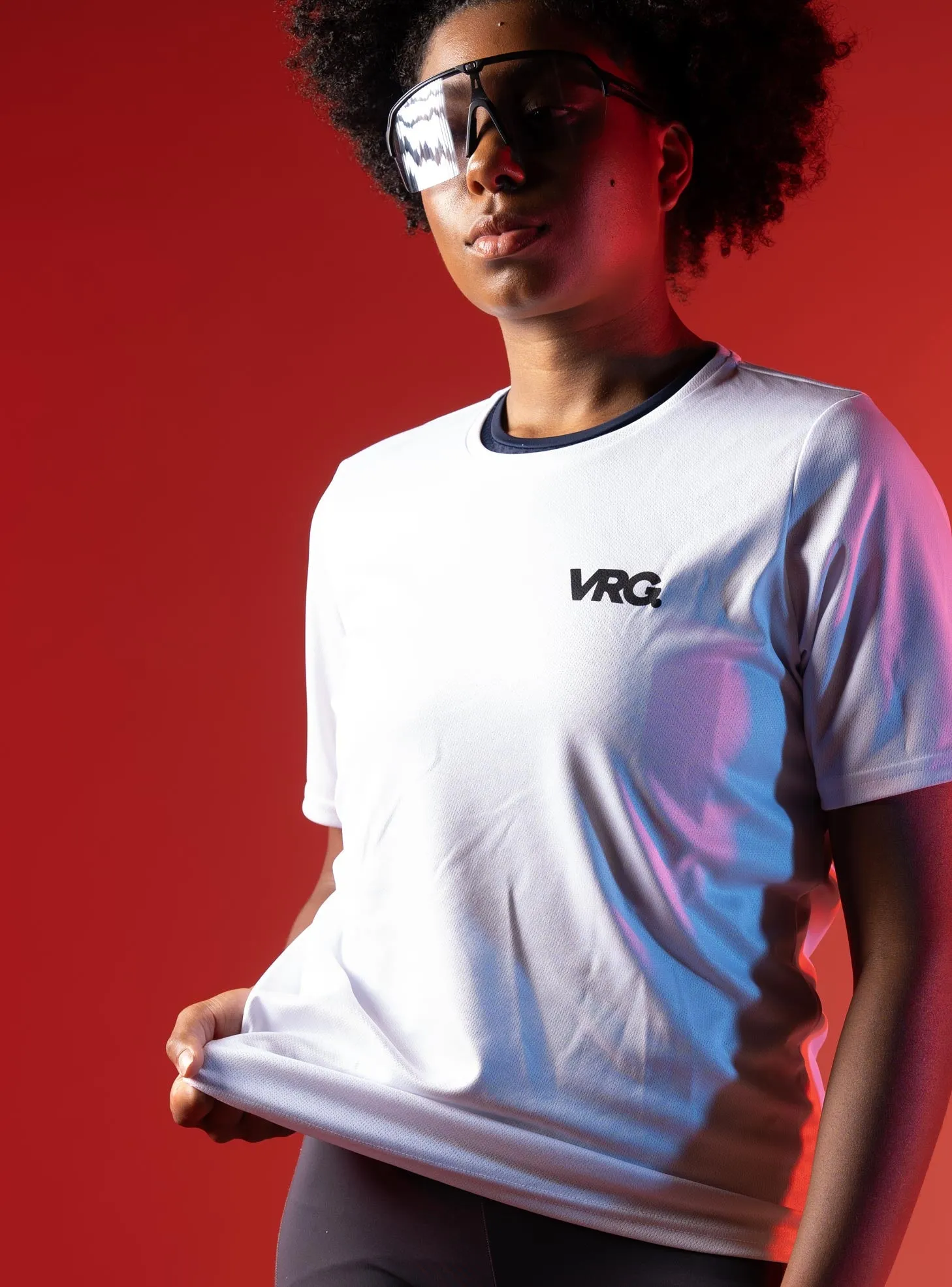 1201 VRG TECH TEE WHITE- WOMEN