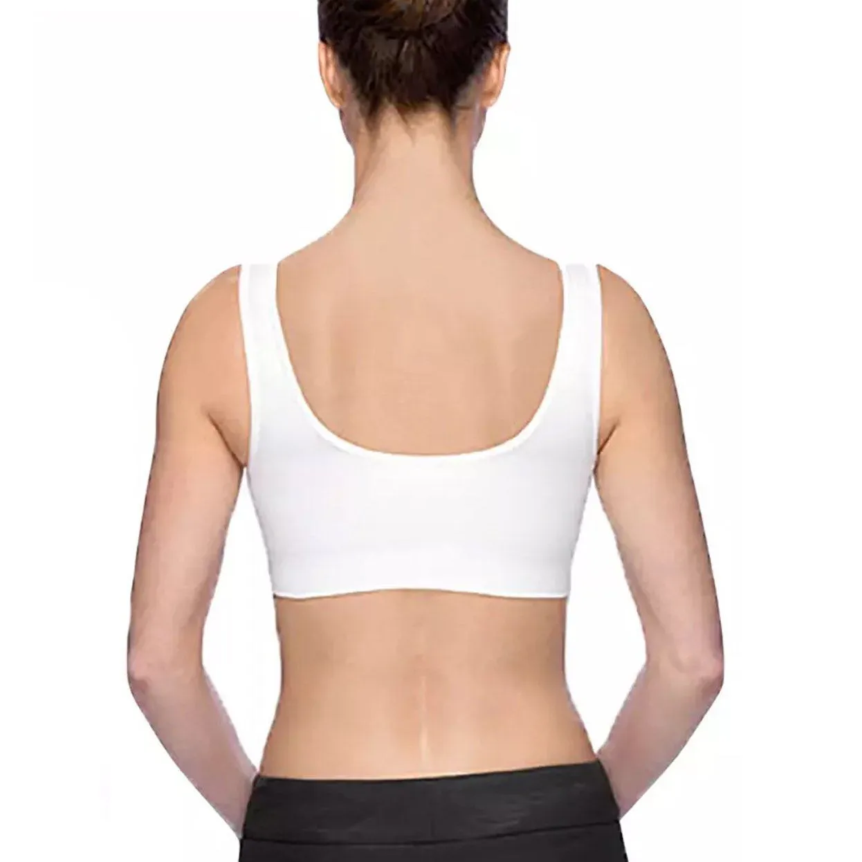 3-Pack: Essential Lounging Microfiber Padded Bras