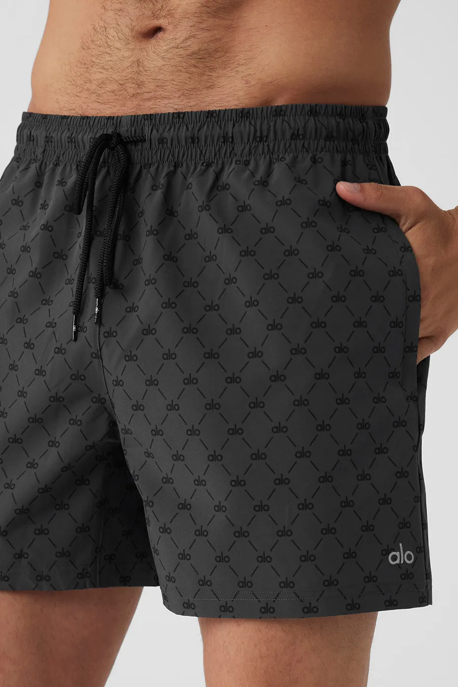 7'' Diamond Circuit Short - Anthracite/Black