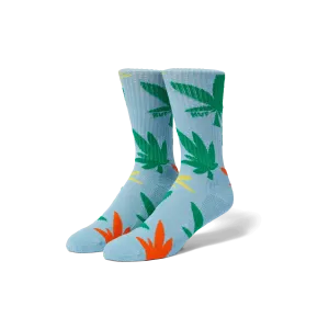 Abstract Plantlife Sock