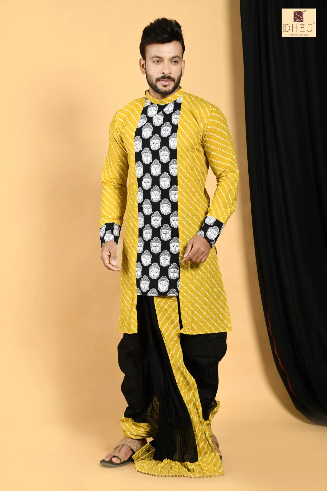 Agnishwar - Dheu Designer Dhoti(Optional)Kurta Set