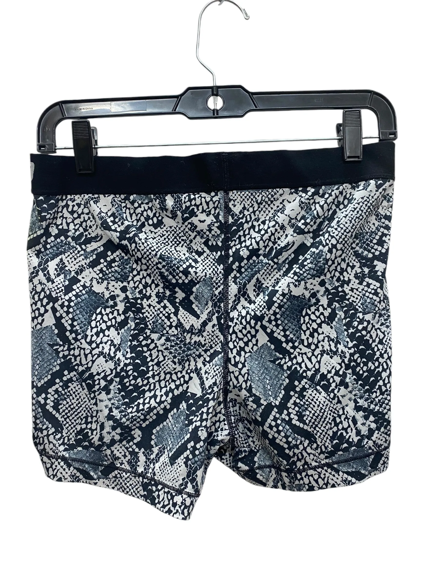 Athletic Shorts By Nike Apparel In Snakeskin Print, Size: L