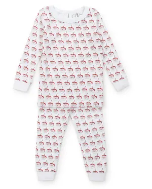 Ava Pajama Set - Hot Cocoa Santa