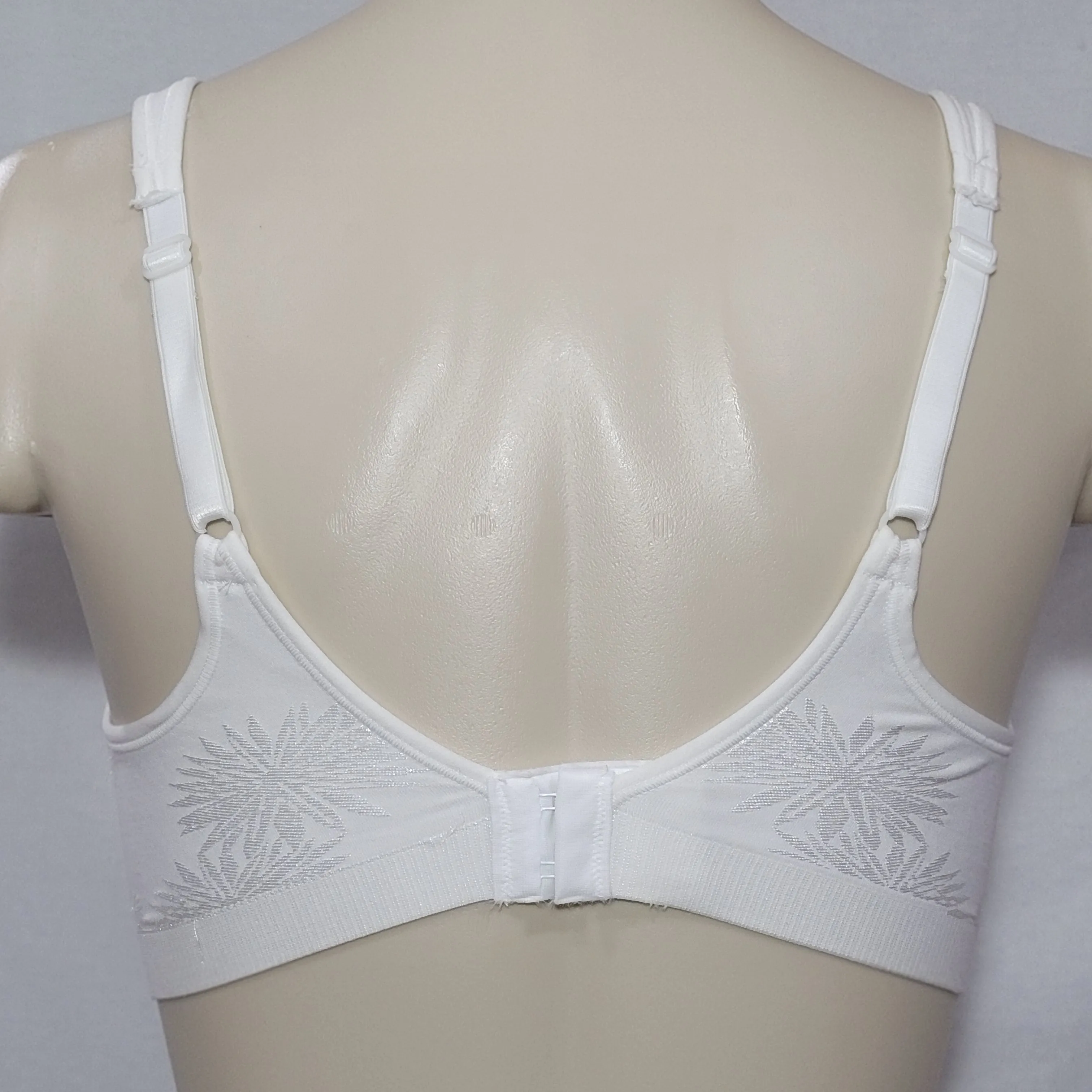 Bali 3463 B540 Comfort Revolution Wire Free Bra 36C White NWT