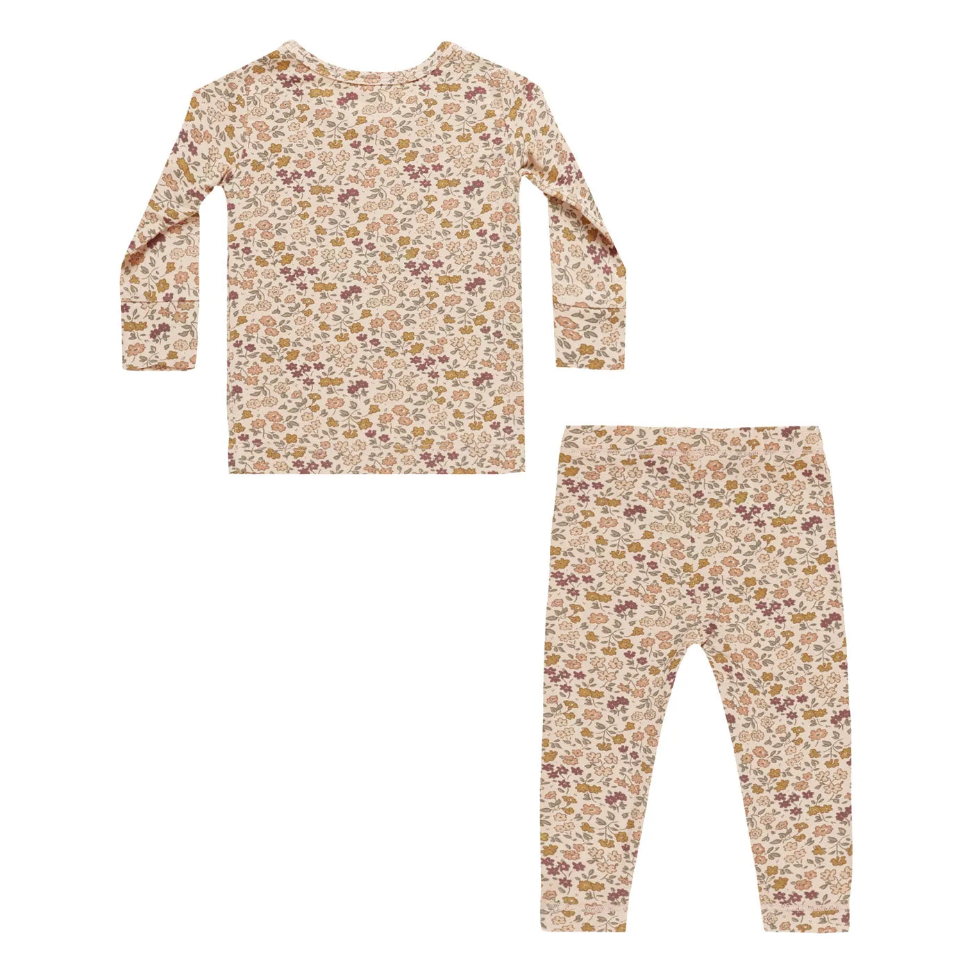 Bamboo Pajama Set - Posy - Shell