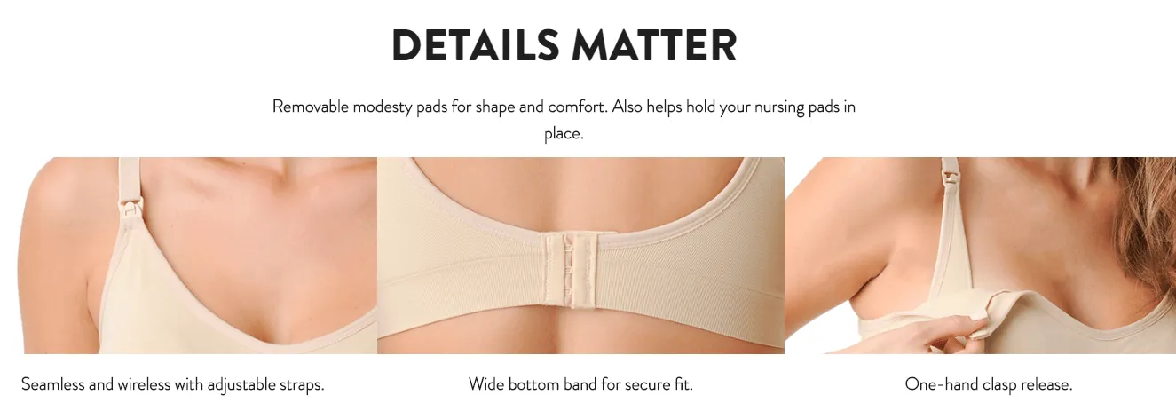 Belly Bandit Bandita Nursing Bra