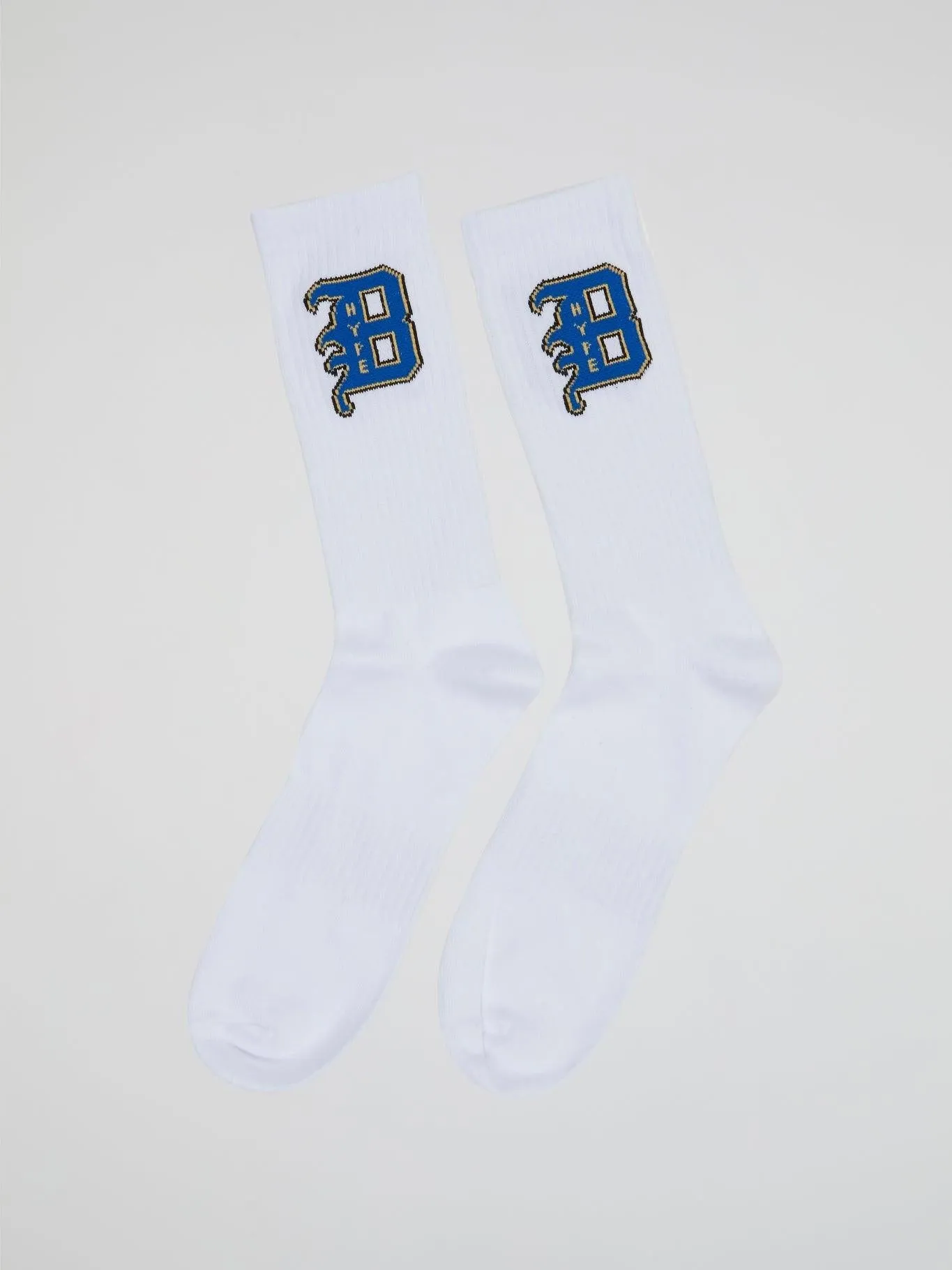 Bhype Society - Varsity B Socks White