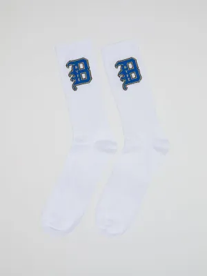 Bhype Society - Varsity B Socks White