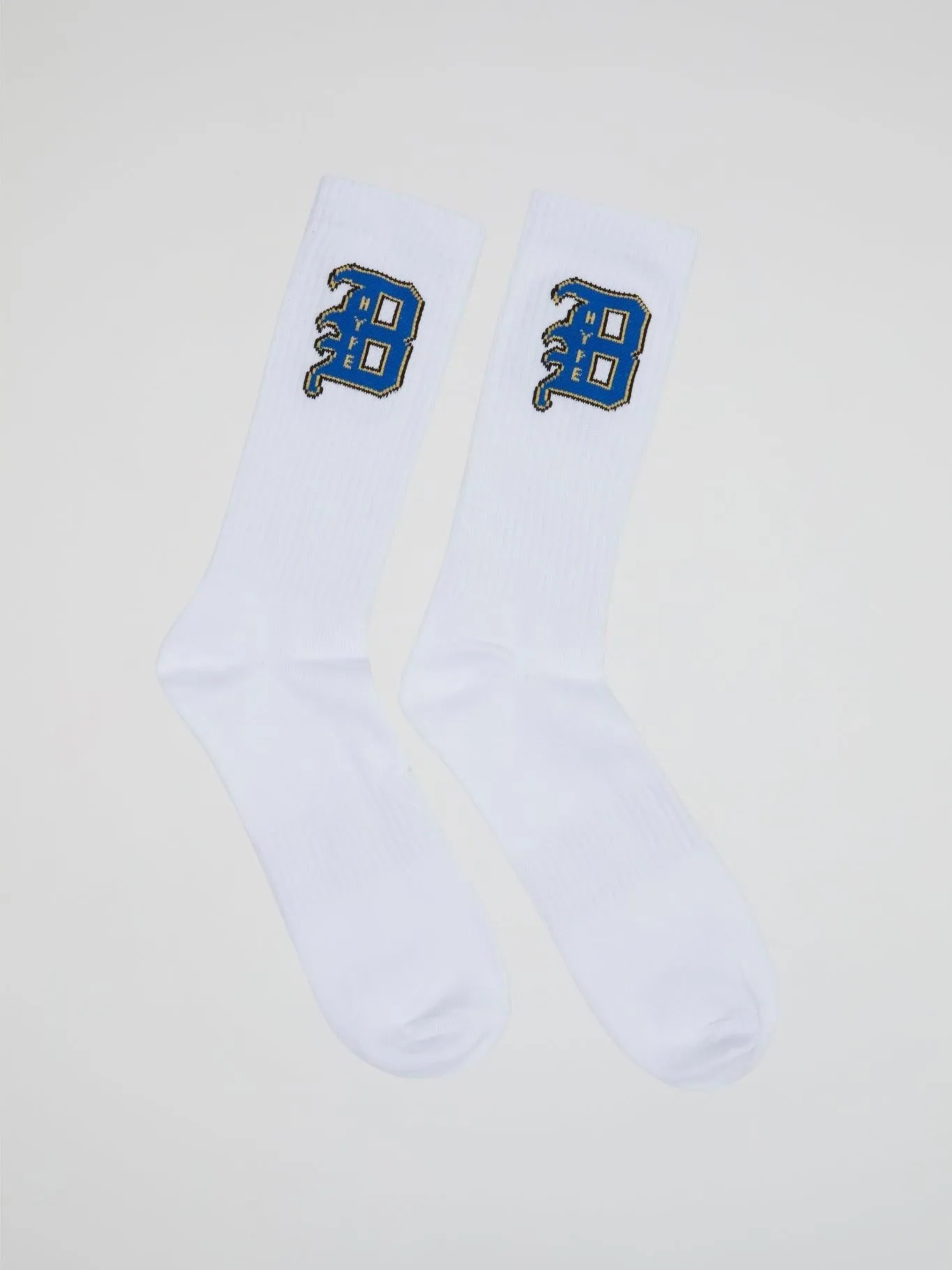 Bhype Society - Varsity B Socks White