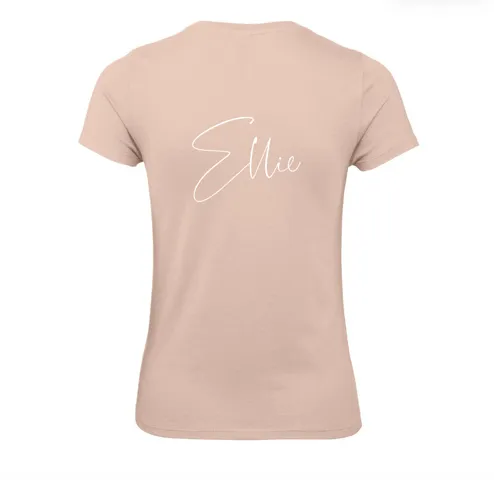 Bride Squad - Fully Personalised Name (Front & Back) - Unisex Fit T-Shirt