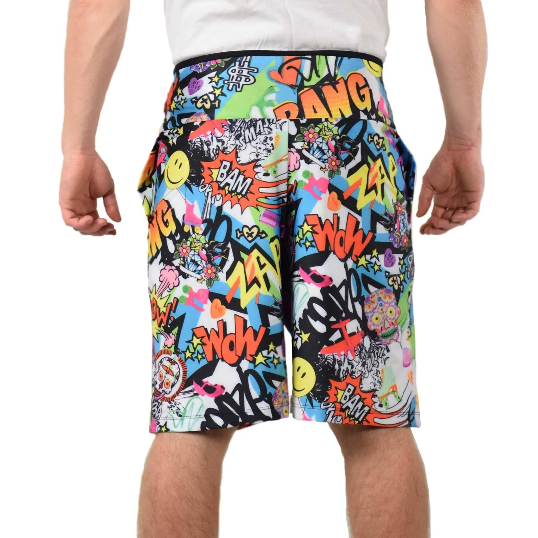 Comic Relief Slim Men's Shorts - Long Length