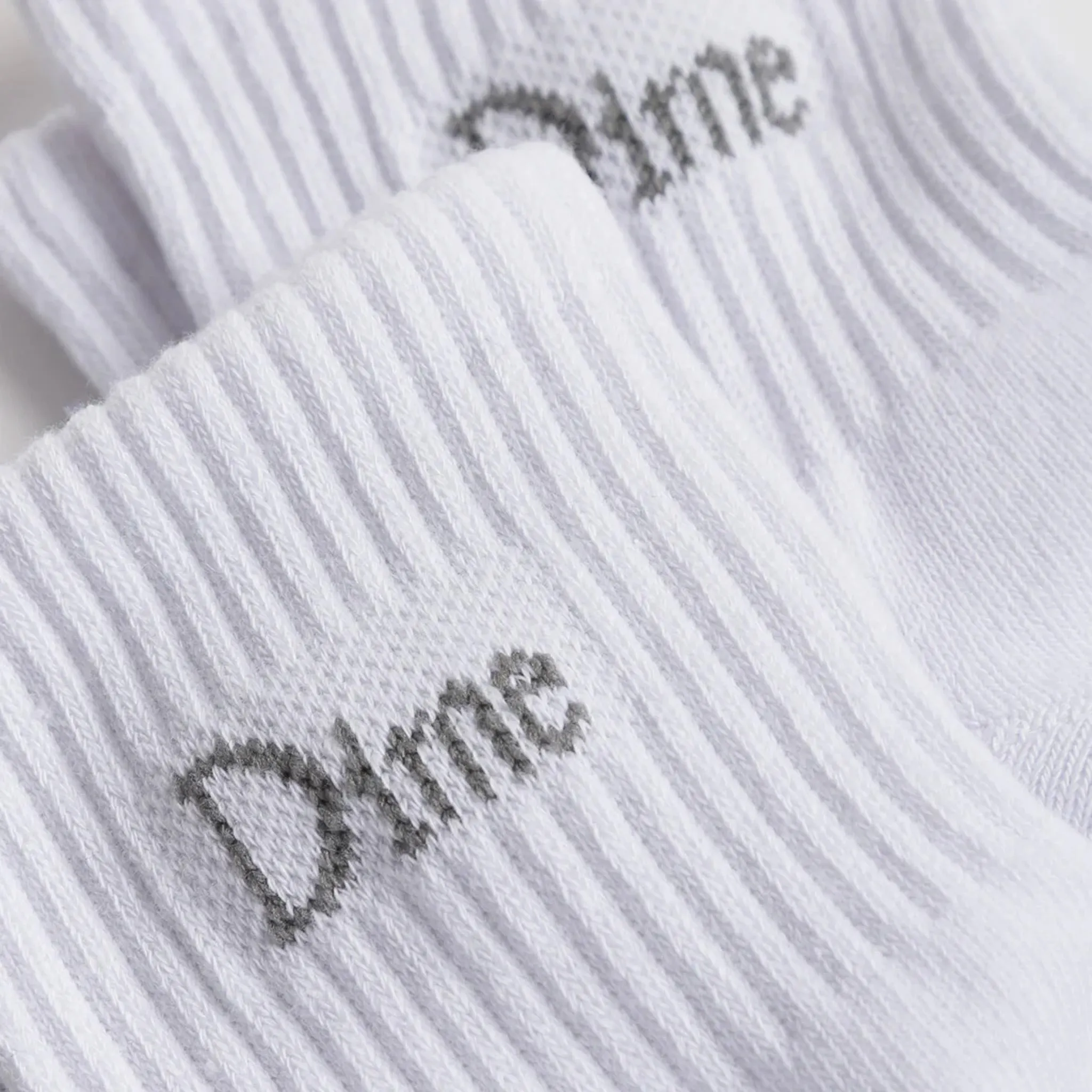 Dime Classic 2 Pack Socks (White)