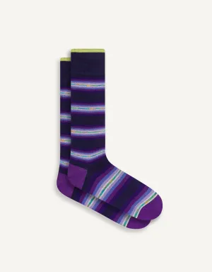 Faded Stripe Sock