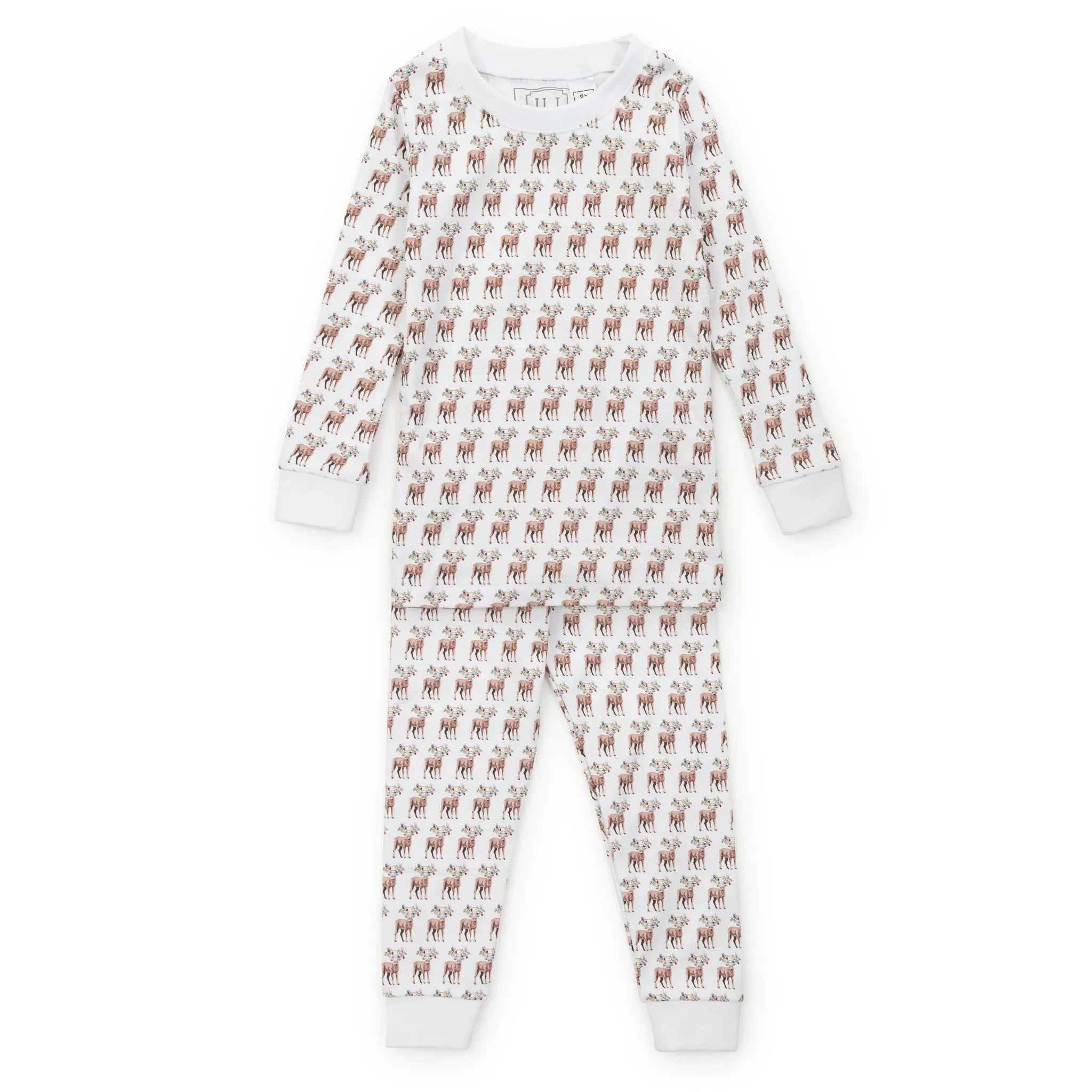 Grayson Pajama Set, Festive Deer