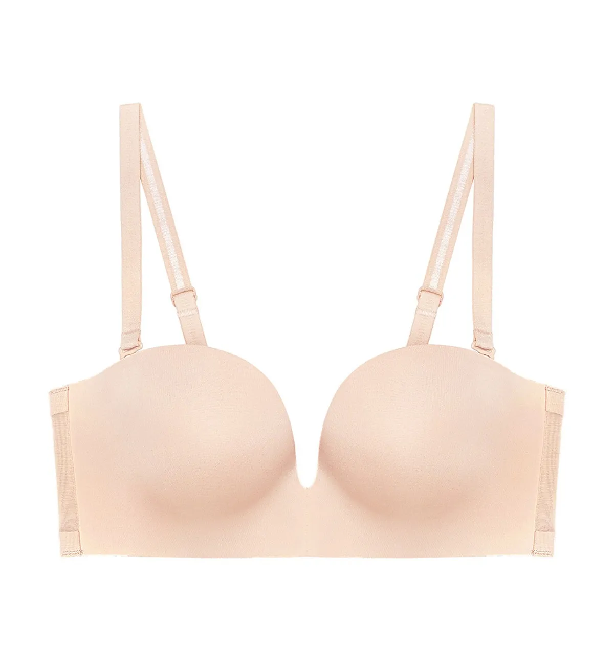 Invisible Inside-Out Non-Wired Detachable Push Up Bra