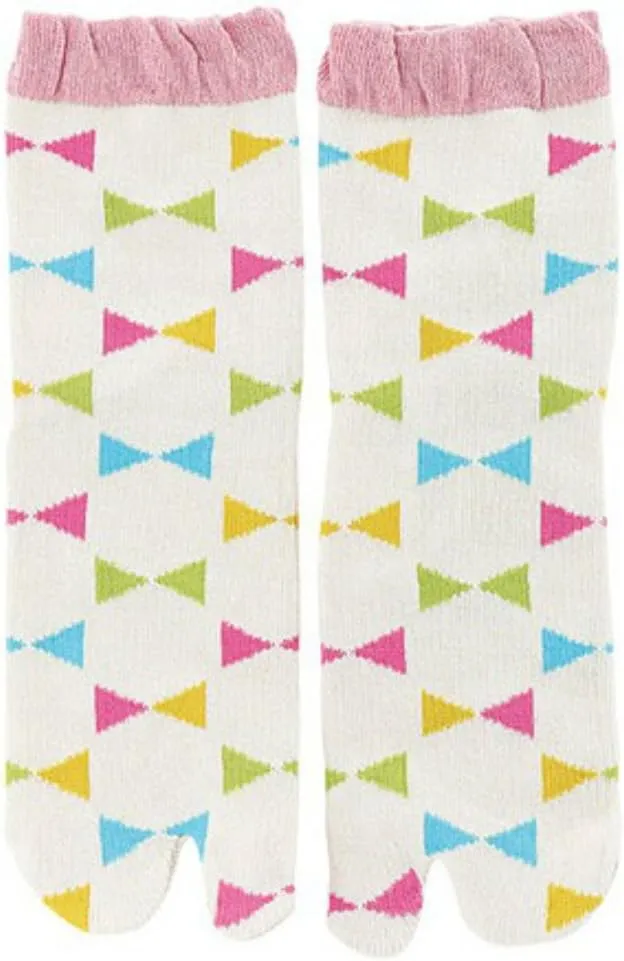 Japanese Tabi Socks Design Nihonyubi Ribonkomon