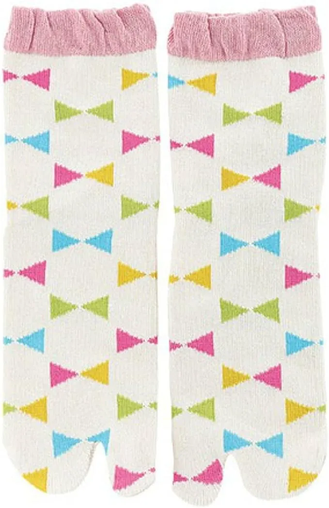 Japanese Tabi Socks Design Nihonyubi Ribonkomon