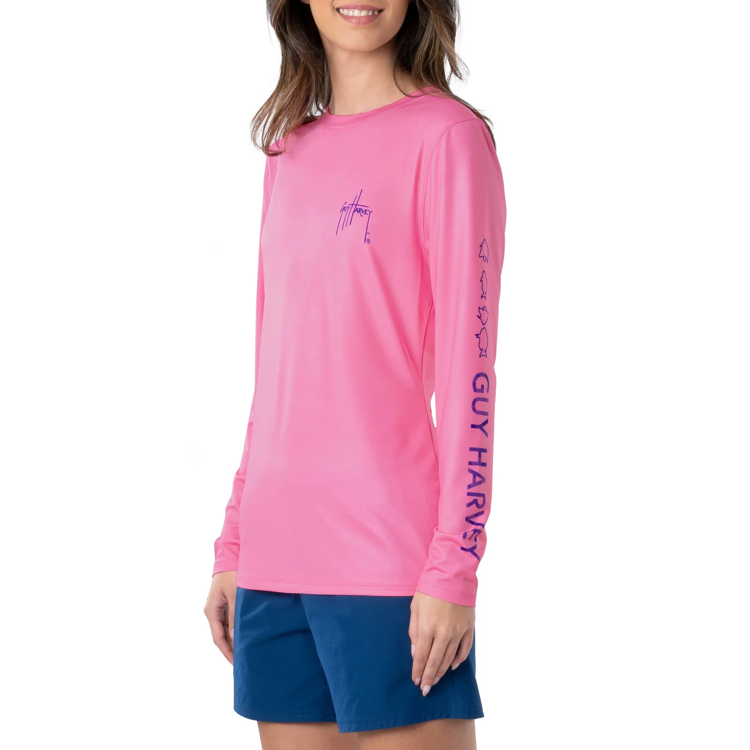 Ladies Mahi Mahi Long Sleeve Sun Protection Shirt