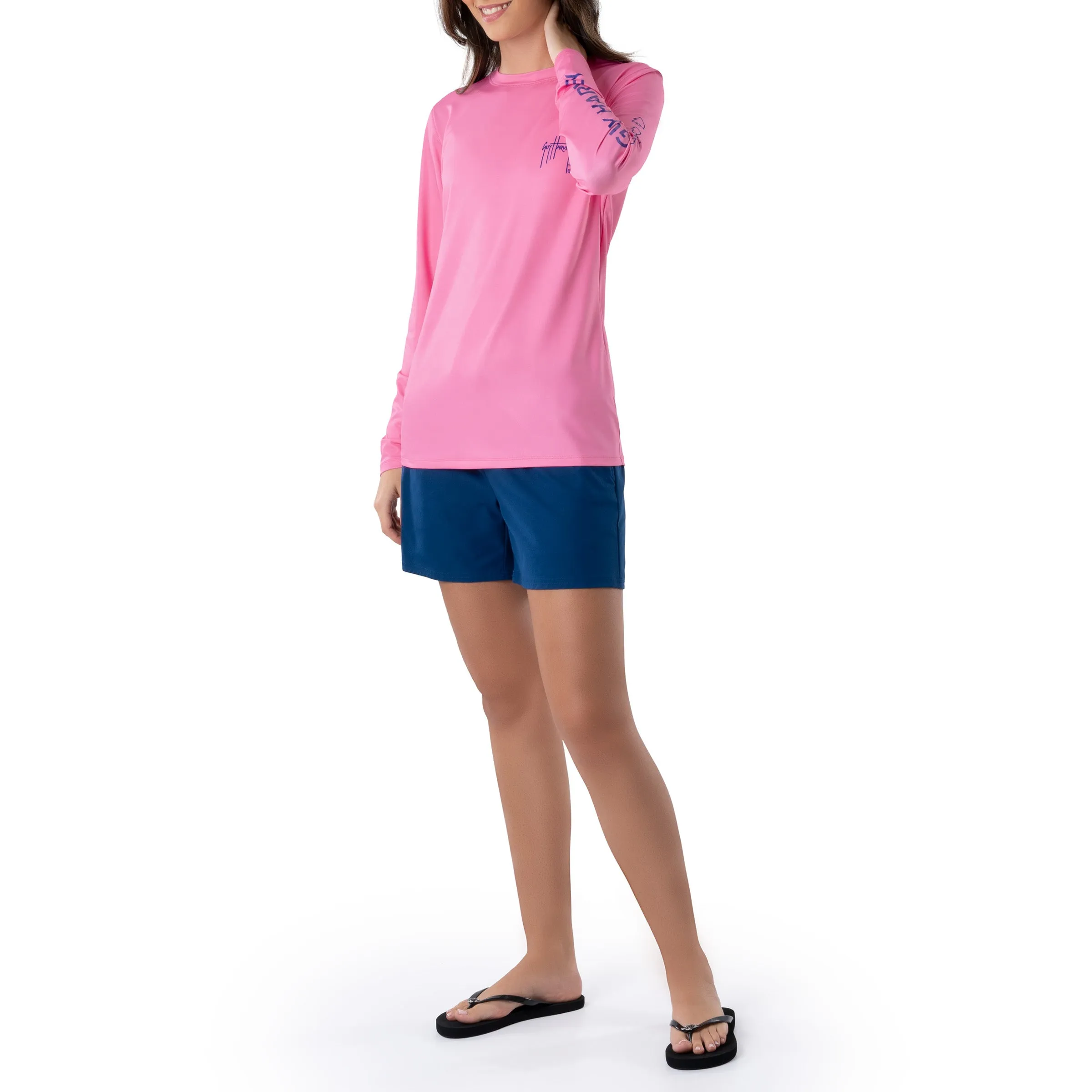 Ladies Mahi Mahi Long Sleeve Sun Protection Shirt