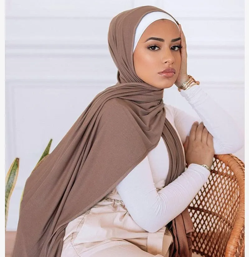 Light Cotton Jersey Hijabs for Women