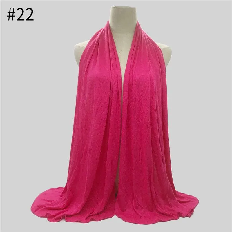 Light Cotton Jersey Hijabs for Women