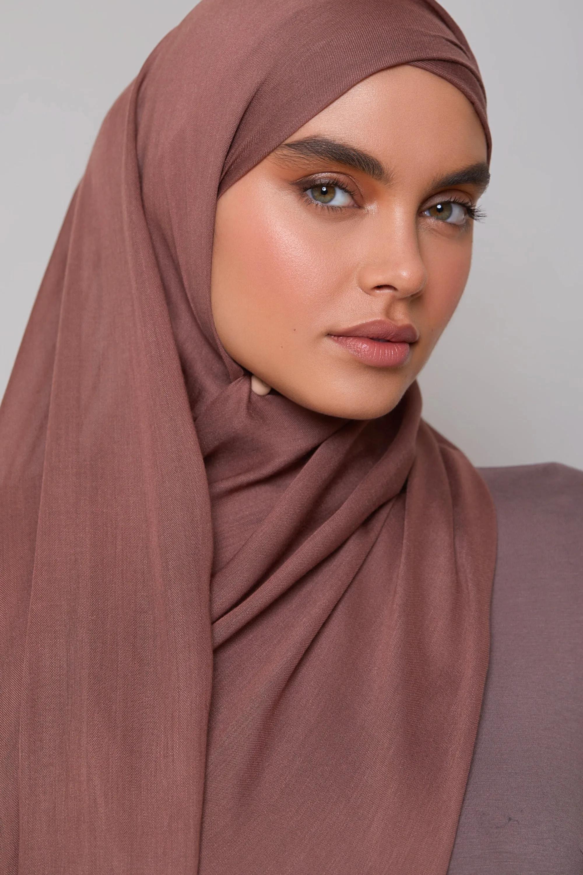 Modal Hijab - Pecan