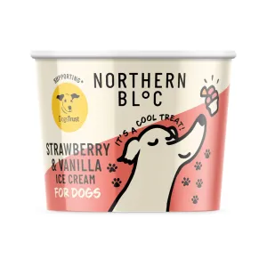 NBLOC Strawberry & Vanilla Ice Cream for Dogs