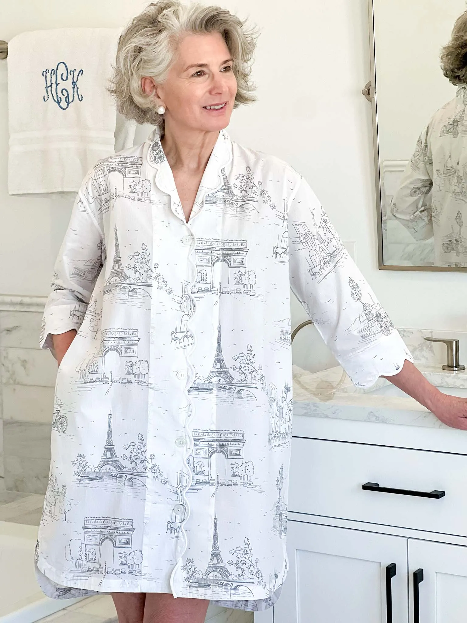 Paris Print Nightshirt