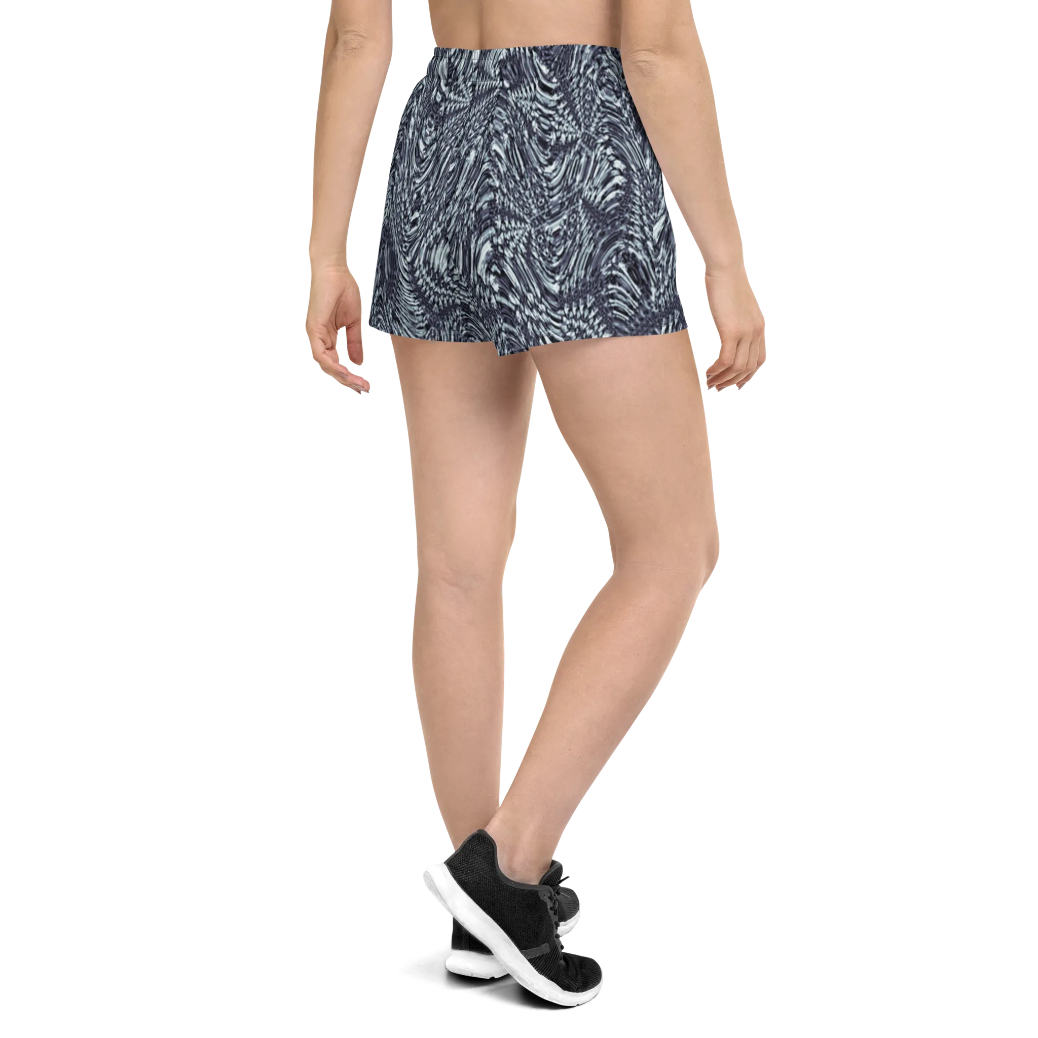 Recursia Alchemical Vision Women's Athletic Short Shorts In Blue