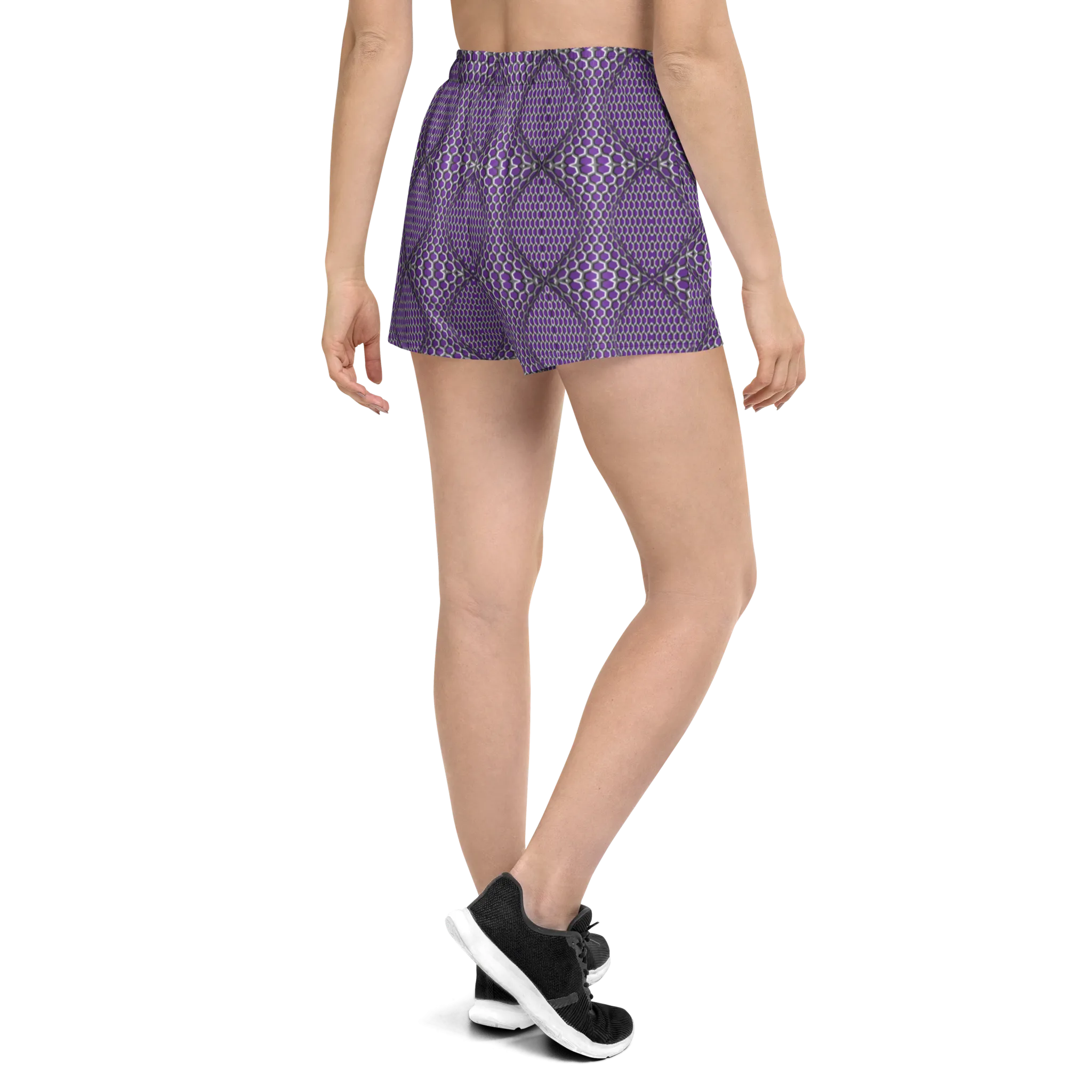 Recursia Illusions Game Women's Athletic Short Shorts