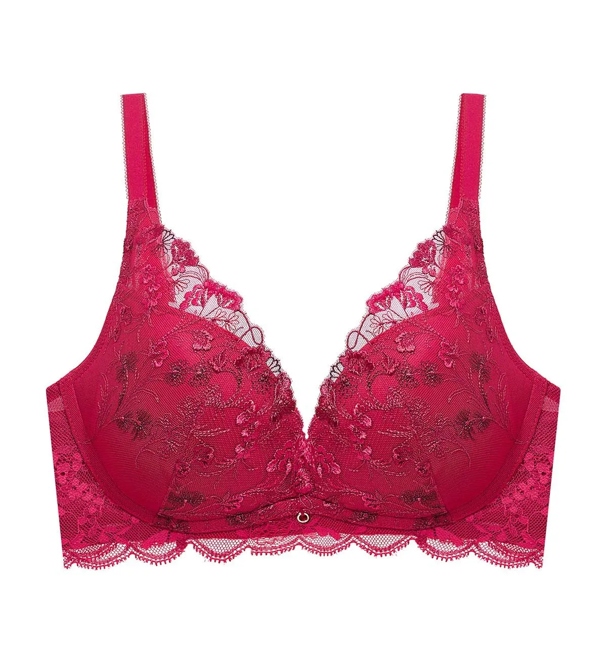 Sensual Spotlight Non-Wired Push Up Deep V Bra