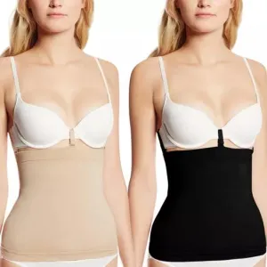 ShapeMe Seamless Waist Nipper Shaper with Bra Hooks