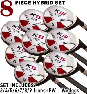 Short Men -1" < Standard Length Majek Hybrid Sets & Individual - Graphite Stiff Flex