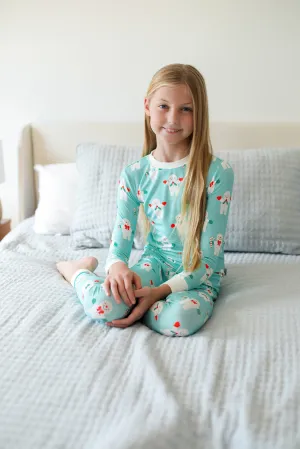 Southern Slumber Bamboo Pajama Set - Mr. Snowman