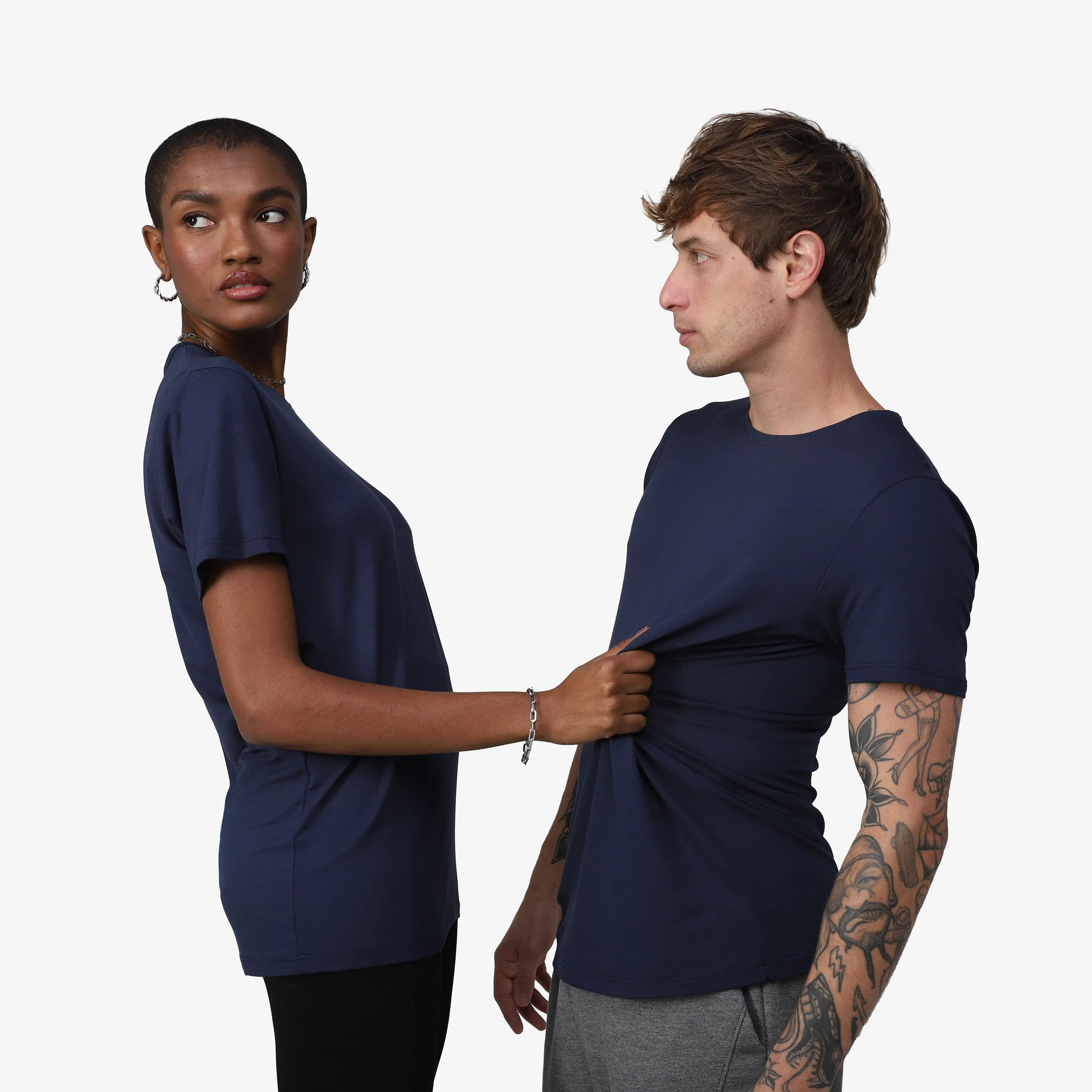 Tech T-Shirt Modal - Azul Marinho