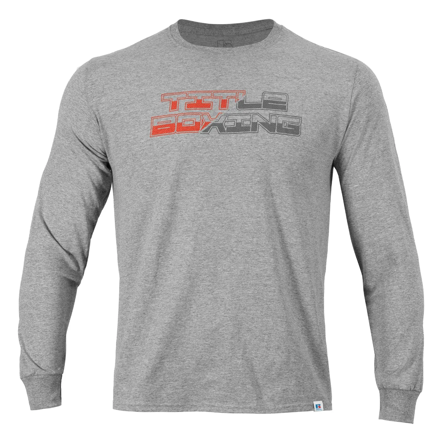 TITLE Boxing Split Label Performance Long Sleeve Tee