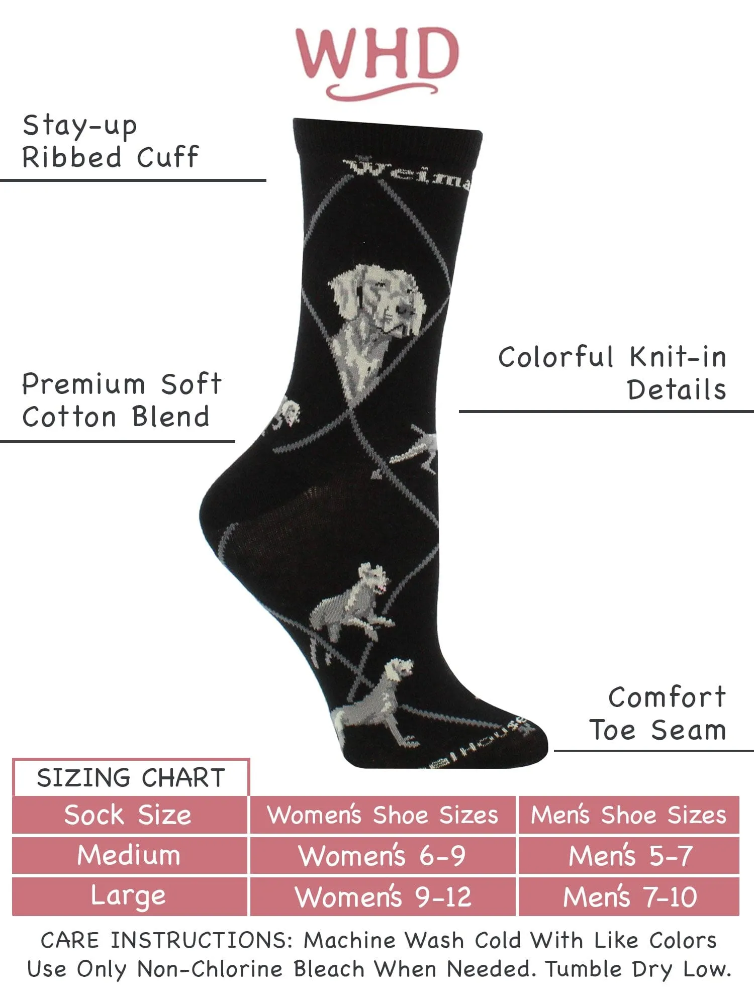 Weimaraner Socks Perfect Dog Lovers Gift