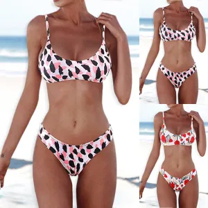 Women Bandeau Bandage Bikini Set